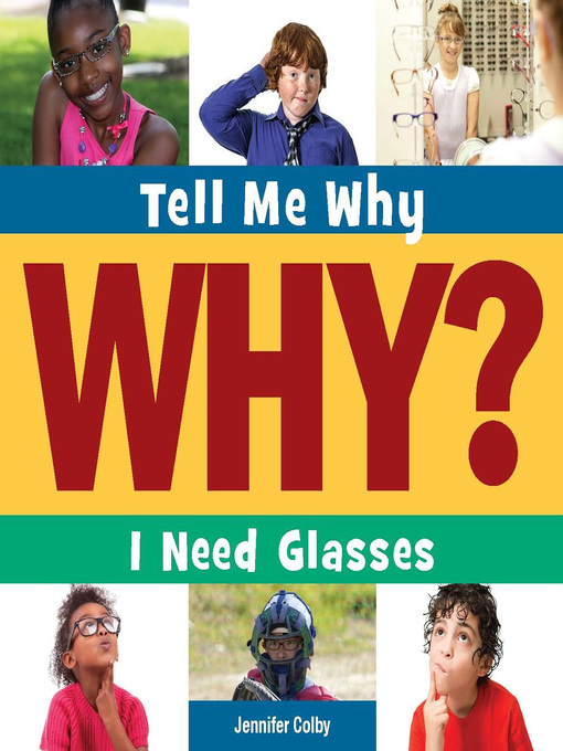 Title details for I Need Glasses by Jennifer Colby - Available